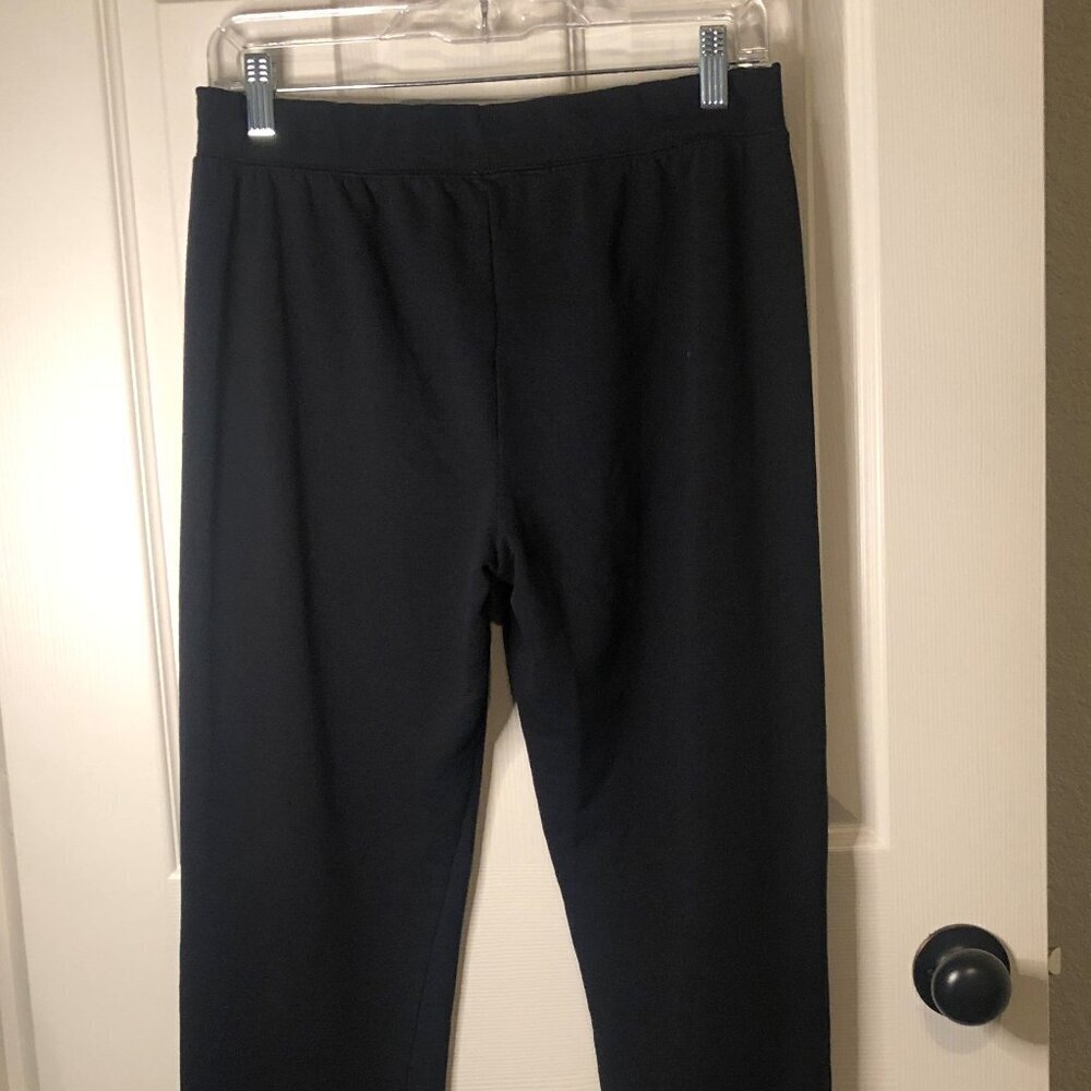 Hanes cotton/polyester black jogger style sweatpants size small - Picture 4 of 6